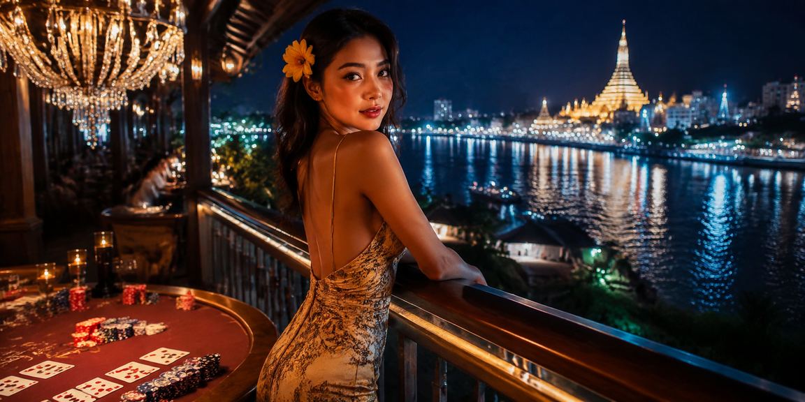 မော်လမြိုင်ညပိုင်း MB66 ဘာကာရာ ကစားနေသည့် မြင်ကွင်း